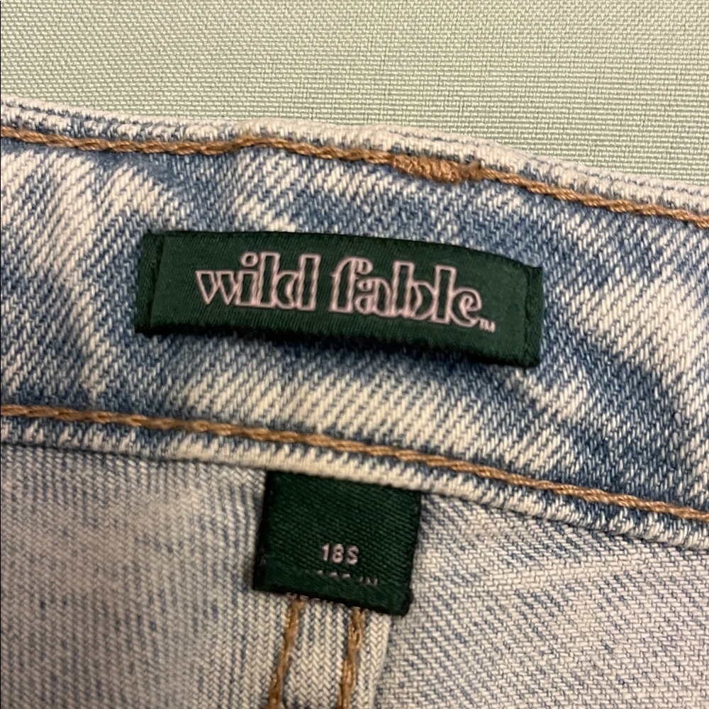 Wild Fable Light Wash women’s stretch  Jeans size 18S/34 Waist. - Picture 5 of 16